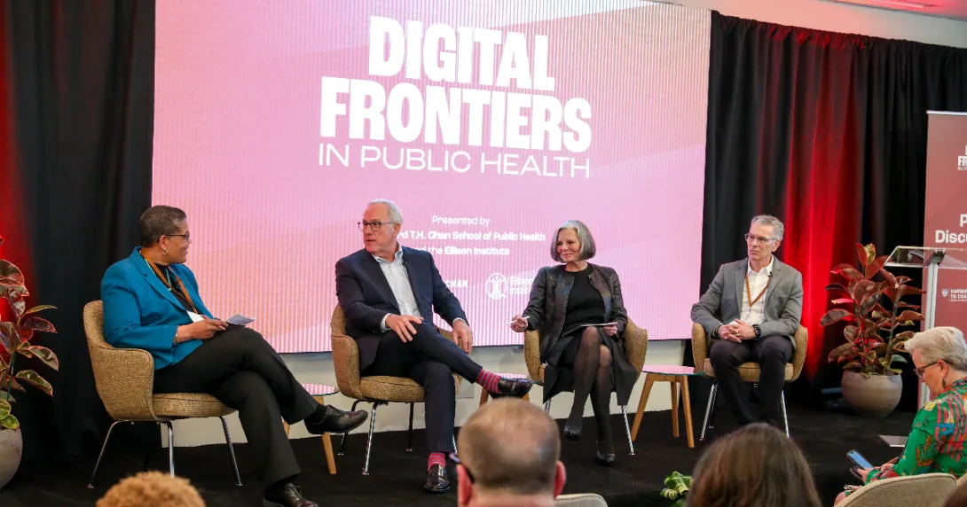 
  Panelists at Digital Frontiers in Public Health
